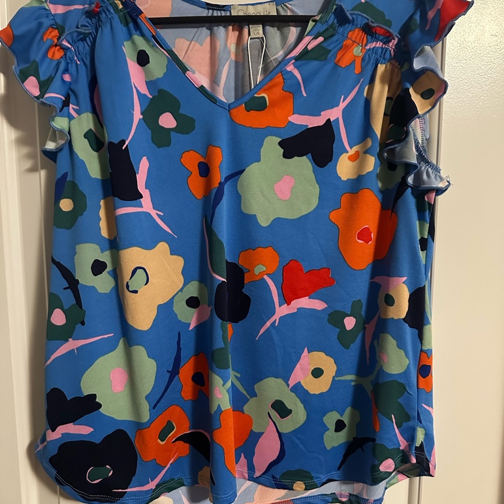 Chenault Multicolor Floral Blouse